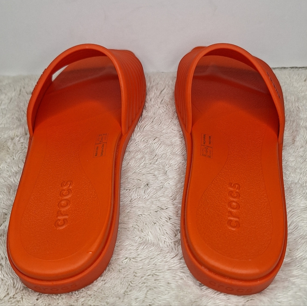 CROCS Vibrant Orange Footwear - Picture 5 of 8